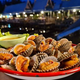 หอยแครงลวก