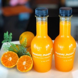น้ำส้มคั้นสด (ขวด) # B11