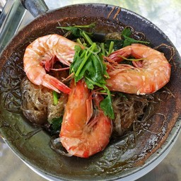 กุ้งอบวุ้นเส้น