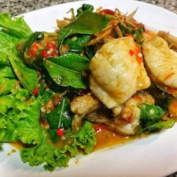 ผัดฉ่าปลา