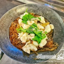 เนื้อกรรเชียงปูอบวุ้นเส้น