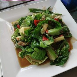 แขนงผัดน้ำมันหอย