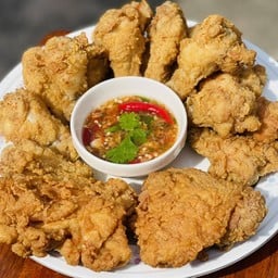 ข้าวไก่ทอดเพลินพุง