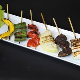 2001.YAKIYASAI 6PCSGrilledskewered Mix Vegetable ผักรวมเสียบไม้ย่าง (ตามใจมาสเตอร์)