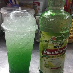 แอปเปิลโซดา -เย็น