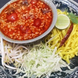 ขนมจีนน้ำเงี้ยว(เส้นข้าวซอย)