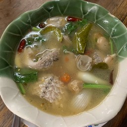 ต้มยำพุงปลาช่อน