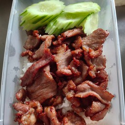 ข้าวหน้าเนื้อทอดยอดฮิต
