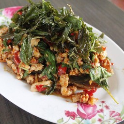 ผัดกะเพรา (กับข้าว)