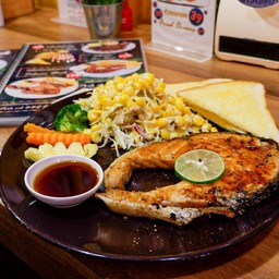 สเต็กปลาแซลมอน