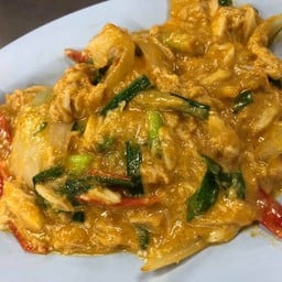 เนื้อปูผัดผงกะหรี่