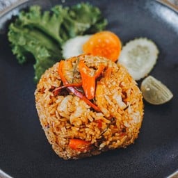 ข้าวผัดต้มยำกุ้ง