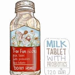 For Fun ' Milk tablet with probiotics