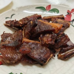 ปลาเนื้อดำทอดแดดเดียว