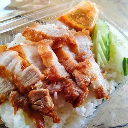 หมูทอดปิดประตูขาย สาขา2  สาขาแรกยังไม่มี