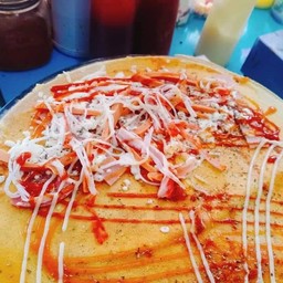 เครปพิซซ่าpizza
