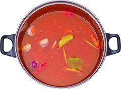 ซุปเย็นตาโฟต้มยำหม้อไฟ