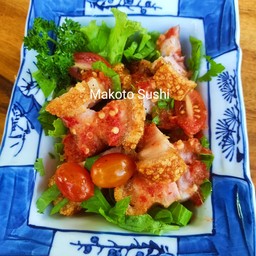 ยำหมูกรอบ