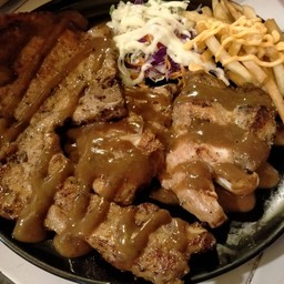 สเต็กพอร์คช้อป+สเต็กไก่