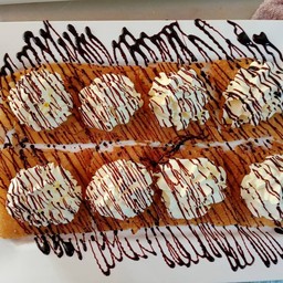 โรตี ธิชชูวิปครีม +ช็อคโกแลต