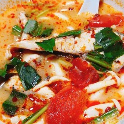 ต้มยำปลา น้ำข้น