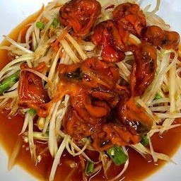 เกาเหลามะละกอหอยดอง(ไม่ใส่ปลาร้า)