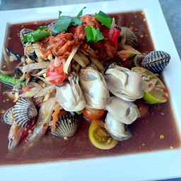 ส้มตำเกาเหลาหอยรม