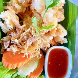 กุ้งชุปแป้งทอด เมนูคุณหนู