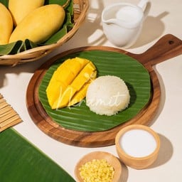 ข้าวเหนียวมะม่วง (สีขาว)