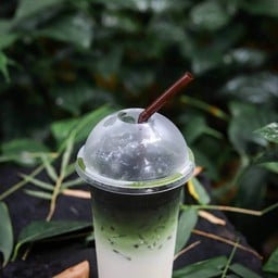 ชาเขียวนมสดทูโทน(แยกน้ำ)