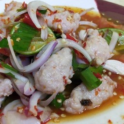 ยำหมูเด้ง