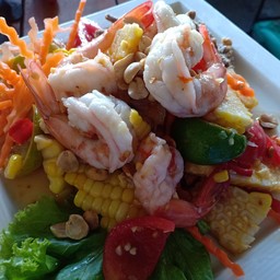 ข้าวโพด+กุ้งสุก(ไทย)