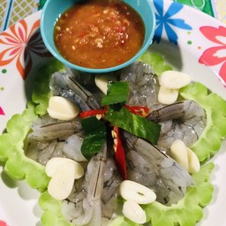 กุ้งแช่น้ำปลา