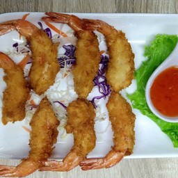 กุ้งชุบแป้งทอด