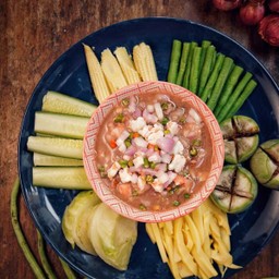 น้ำพริกโจร(กุ้งสับ).
