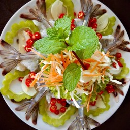 กุ้งแช่น้ำปลา