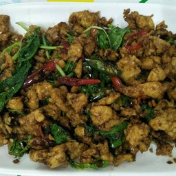 กะเพราไก่#