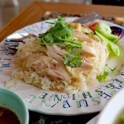 ข้าวมันไก่ ส.มหาชัย  (ในปั๊มบางจากโคกช้าง)