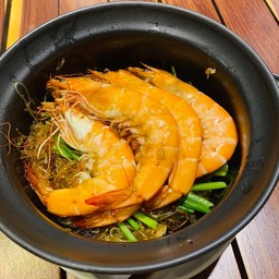 กุ้งอบวุ้นเส้น