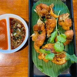 ไก่บ้านทอดเกลือ