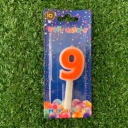 เทียนตัวเลข 9