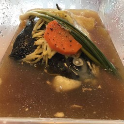 หัวปลาแซลมอนนึ่งซีอิ๋ว