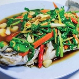 ปลานึ่งซีอิ๊ว