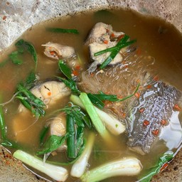 แกงวุ้นเส้นปลาดุกสด