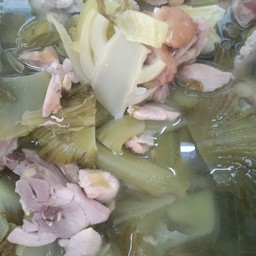 ต้มไก่ผักกาดดอง