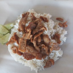 ข้าวหมูทอด