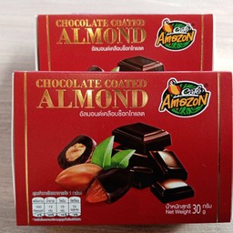 อัลมอนด์เคลือบช็อกโกแลต
