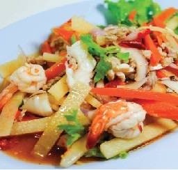 ยำยอดมะพร้าว