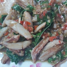 ข้าวผัดกะเพราปู (พิเศษ)