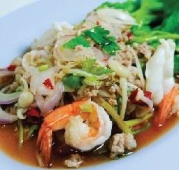 ยำรวมมิตรทะเล